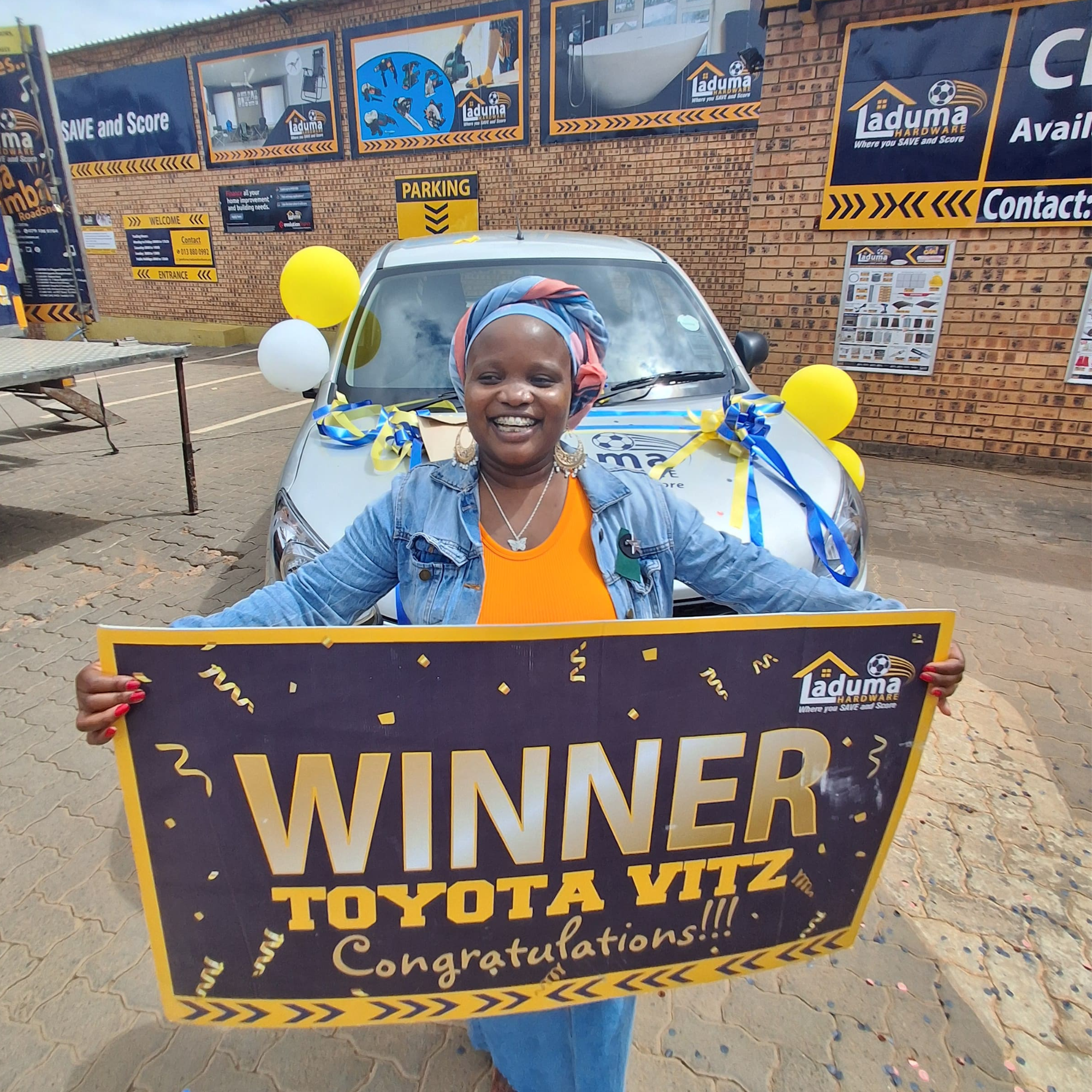 JANE FURSE CAR HANDOVER APRIL-2025 - Laduma Hardware | Where you