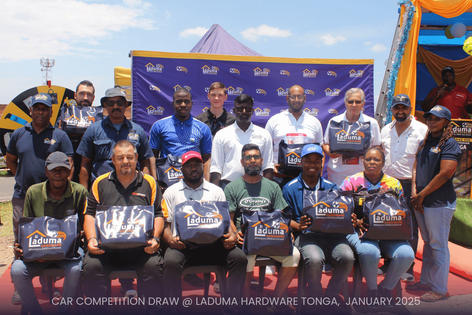 Tonga Car Competition Draw