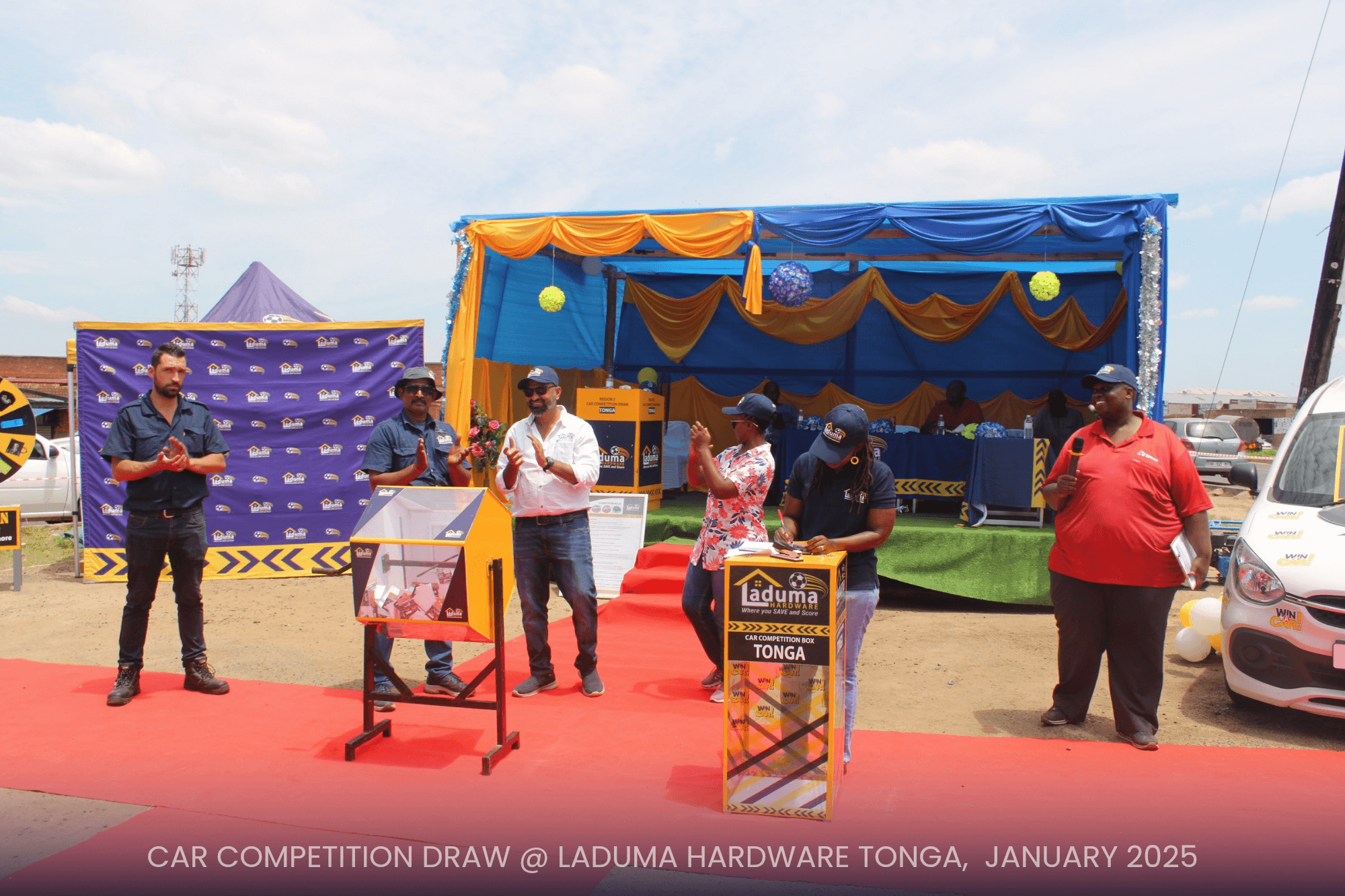 Tonga Car Competition Draw