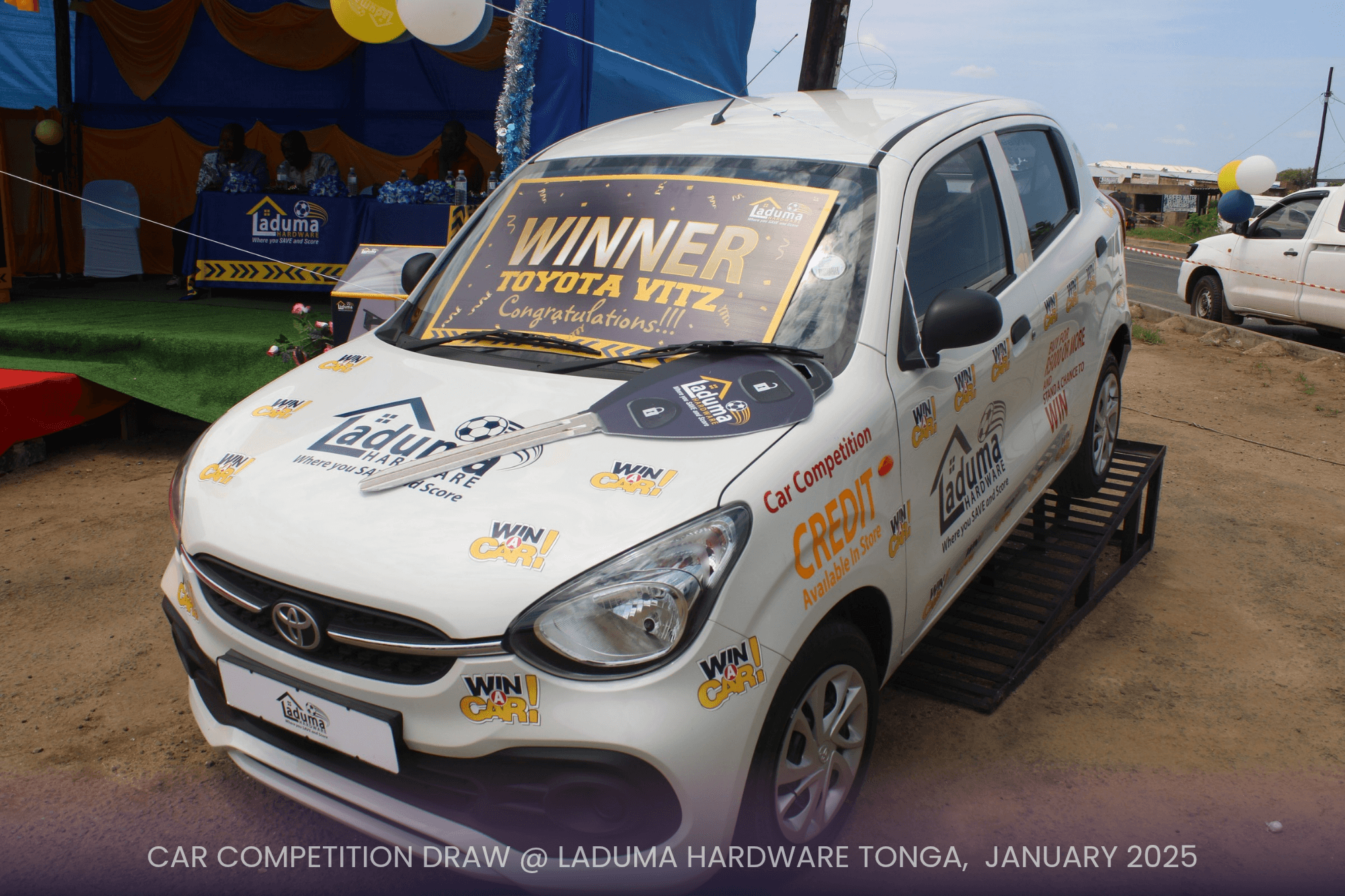Tonga Car Competition Draw