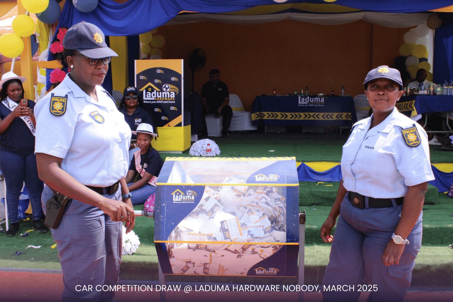 Laduma Hardware Nobody Car Draw 16