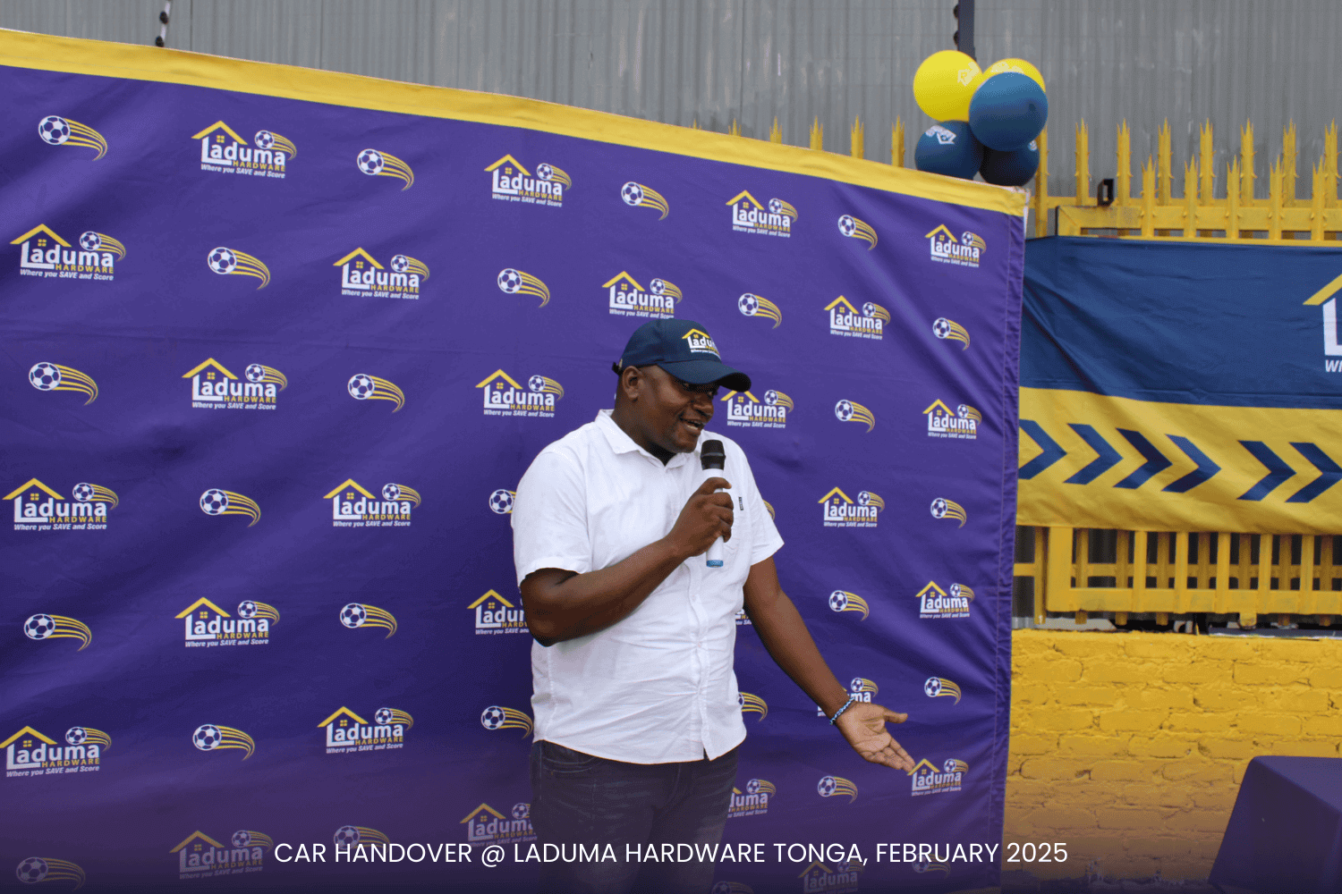 Laduma Hardware Tonga Car Handover 14