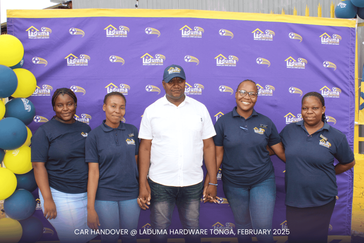 Laduma Hardware Tonga Car Handover 16