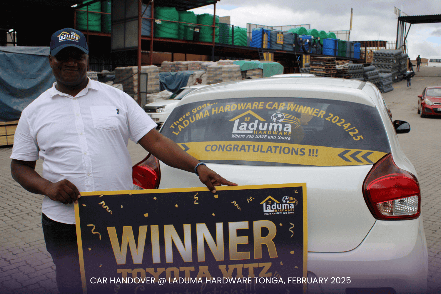 Laduma Hardware Tonga Car Handover 21